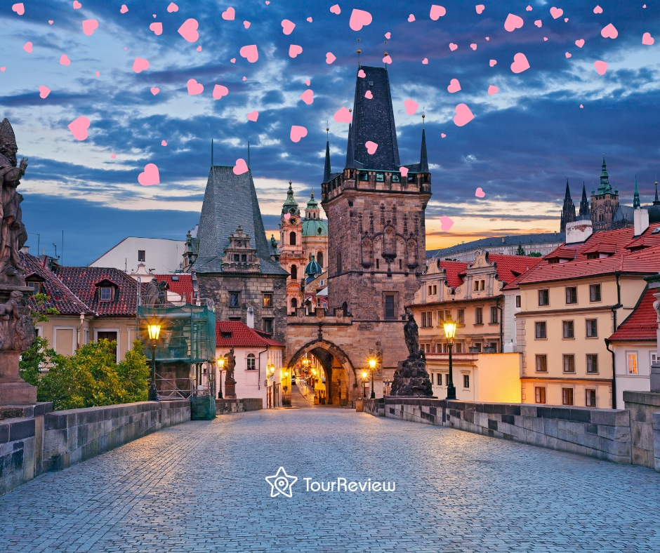 Prague, Czech Republic for Valentine's Day