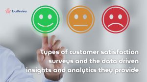 Types of customer satisfaction surveys and the data driven insights they provide.